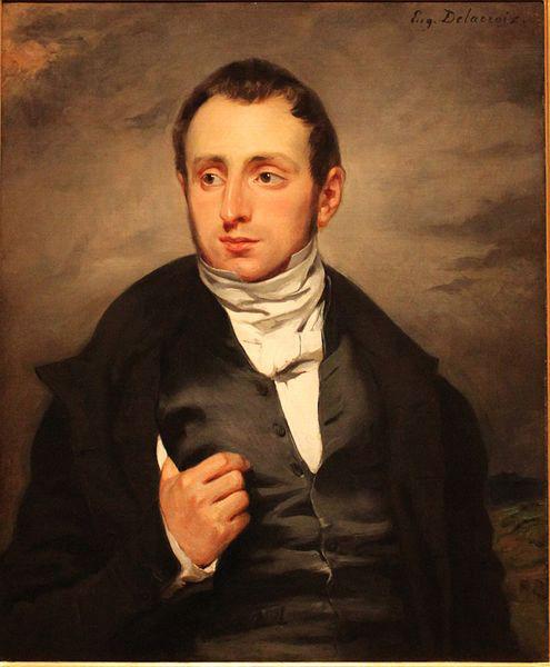 Eugene Delacroix Portrait of Dr. Francois-Marie Desmaisons France oil painting art